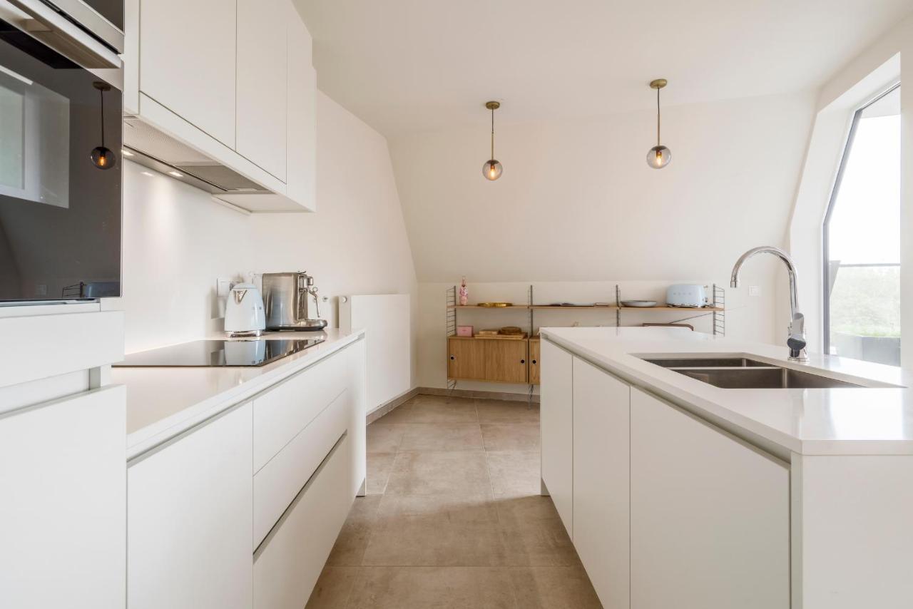 Апартаменты Renewed Comfort Duplex W 2 Terraces Nearby Marina Ньивпорт Экстерьер фото