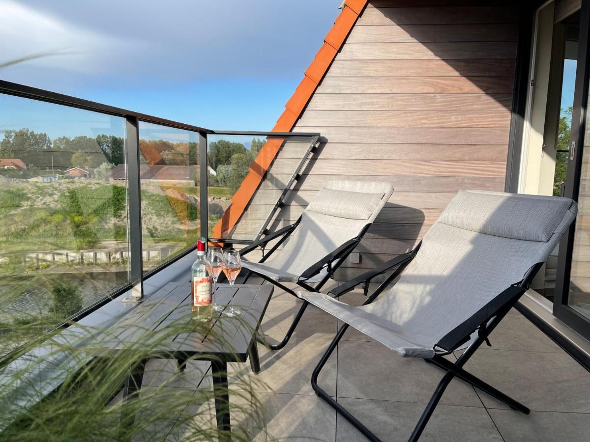 Апартаменты Renewed Comfort Duplex W 2 Terraces Nearby Marina Ньивпорт Экстерьер фото