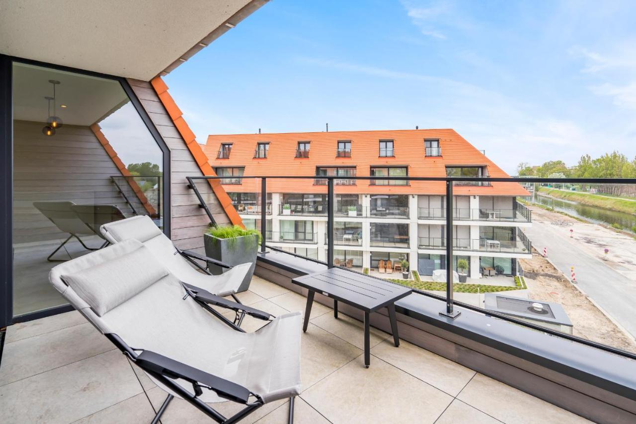 Апартаменты Renewed Comfort Duplex W 2 Terraces Nearby Marina Ньивпорт Экстерьер фото
